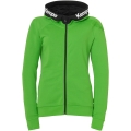 Kempa Kapuzenjacke (Hoodie) Full Zip Core 26 grün Damen