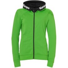 Kempa Kapuzenjacke (Hoodie) Full Zip Core 26 grün Damen