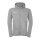 Kempa Kapuzenjacke Emotion 27 Full-Zip (angenehmes Tragegefül) grau/weiss Herren