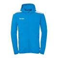 Kempa Kapuzenjacke Emotion 27 Full-Zip (angenehmes Tragegefül) kempablau/weiss Herren