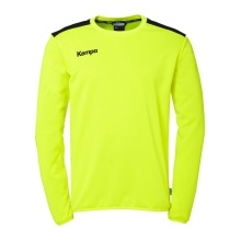 Kempa Sport-Langarmshirt Emotion 27 Training Top (100% Polyester) gelb/marineblau Herren