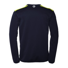 Kempa Sport-Langarmshirt Emotion 27 Training Top (100% Polyester) marineblau/gelb Herren