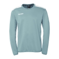 Kempa Sport-Langarmshirt Emotion 27 Training Top (100% Polyester) aquablau/weiss Herren