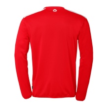 Kempa Sport-Langarmshirt Emotion 27 Training Top (100% Polyester) rot/weiss Herren