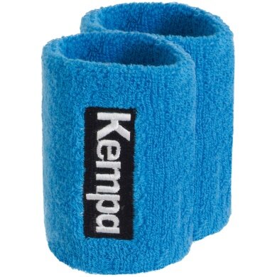 Kempa Schweissband (Frottee-Material) blau - 2 Stück