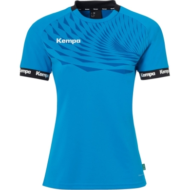 Kempa Sport-Shirt Wave 26 (100% Polyester) kempablau Damen