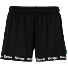 Kempa Sporthose Short Wave 26 (100% Polyester) kurz schwarz Damen