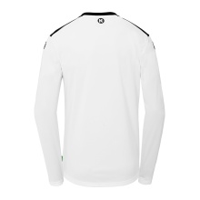 Kempa Sport-Langarmshirt Emotion 27 (100% Polyester) weiss/schwarz Herren