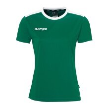 Kempa Sport-Shirt Emotion 27 (100% Polyester) grün/weiss Damen