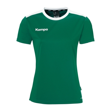 Kempa Sport-Shirt Emotion 27 (100% Polyester) grün/weiss Damen