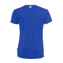 Kempa Sport-Shirt Emotion 27 (100% Polyester) royalblau/weiss Damen