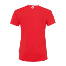 Kempa Sport-Shirt Emotion 27 (100% Polyester) rot/weiss Damen