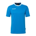 Kempa Sport-Tshirt Emotion 27 (100% Polyester) kempablau/weiss Herren