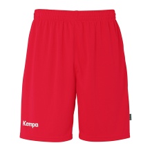 Kempa Sporthose Team Short (elastischer Bund mit Kordelzug) kurz rot Herren