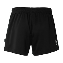 Kempa Sporthose Team Short (elastischer Bund mit Kordelzug) kurz schwarz Damen