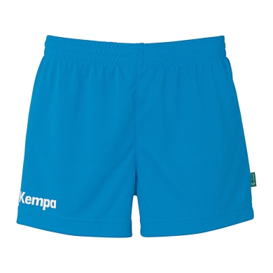 Kempa Sporthose Team Short (elastischer Bund mit Kordelzug) kurz kempablau Damen