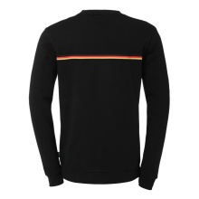 Kempa Sweatshirt Team Deutschland/Germany (angenehmes Tragegefühl) schwarz Herren