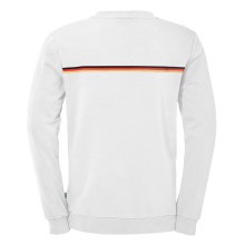 Kempa Sweatshirt Team Deutschland/Germany (angenehmes Tragegefühl) weiss Herren