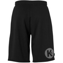 Kempa Freizeitshort (Sweatshorts) Core 26 - elastischer Bund mit Kordelzu - kurz schwarz Kinder