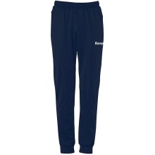 Kempa Trainingshose Pant Lite (100% Polyester) lang navyblau Kinder