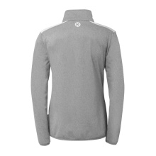 Kempa Trainingsjacke Emotion 27 (Full-Zip, 100% Polyester) grau/weiss Damen