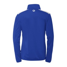 Kempa Trainingsjacke Emotion 27 (Full-Zip, 100% Polyester) royalblau/weiss Damen