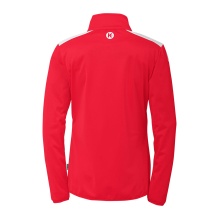 Kempa Trainingsjacke Emotion 27 (Full-Zip, 100% Polyester) rot/weiss Damen