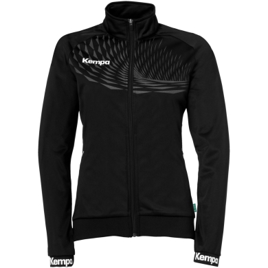 Kempa Trainingsjacke Wave 26 (100% Polyester, elastisch) schwarz/anthrazit Damen