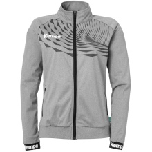 Kempa Trainingsjacke Wave 26 (100% Polyester, elastisch) grau Damen