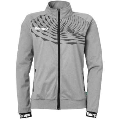 Kempa Trainingsjacke Wave 26 (100% Polyester, elastisch) grau Damen