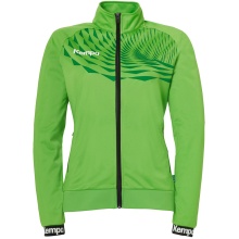 Kempa Trainingsjacke Wave 26 (100% Polyester, elastisch) grün Damen