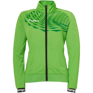 Kempa Trainingsjacke Wave 26 (100% Polyester, elastisch) grün Damen