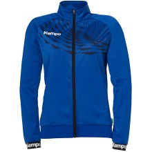 Kempa Trainingsjacke Wave 26 (100% Polyester, elastisch) royalblau/marineblau Damen