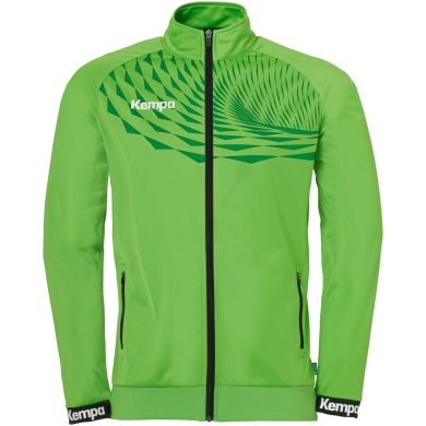 Kempa Trainingsjacke Wave 26 (100% Polyester, elastisch) grün Herren