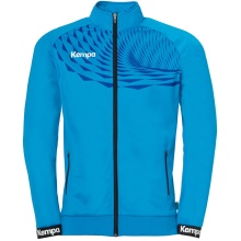 Kempa Trainingsjacke Wave 26 (100% Polyester, elastisch) kempablau Kinder