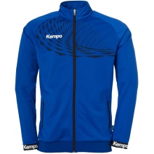 Kempa Trainingsjacke Wave 26 (100% Polyester, elastisch) royalblau/navyblau Kinder