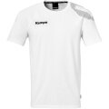 Kempa Sport-Tshirt Core 26 (elastisches Material) weiss Kinder