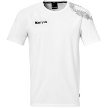 Kempa Sport-Tshirt Core 26 (elastisches Material) weiss Herren