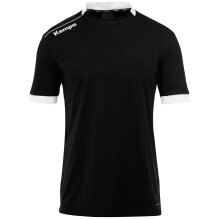 Kempa Sport-Tshirt Player Trikot (100% Polyester) schwarz/weiss Herren