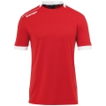 Kempa Sport-Tshirt Player Trikot (100% Polyester) rot/weiss Herren