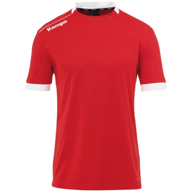 Kempa Sport-Tshirt Player Trikot (100% Polyester) rot/weiss Herren