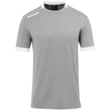 Kempa Sport-Tshirt Player Trikot (100% Polyester) grau/weiss Herren