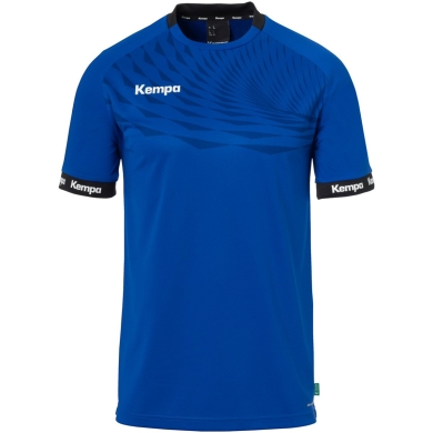 Kempa Sport-Tshirt Wave 26 (100% Polyester) royalblau/marineblau Kinder