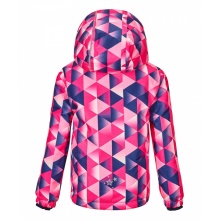 Killtec Winterjacke Viewy (winddicht, wasserdicht, Schneefang) pink/blau Kleinkinder