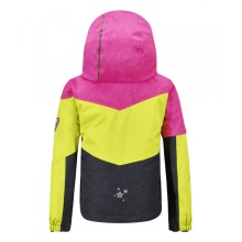 Killtec Winterjacke Viewy (winddicht, wasserdicht, Schneefang) neonpink/gelb Kleinkinder