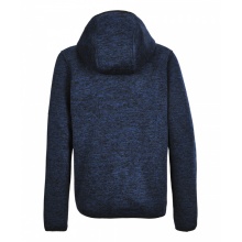 Killtec Strickfleecejacke mit Kapuze - warm, gemütlich - royalblau Kinder