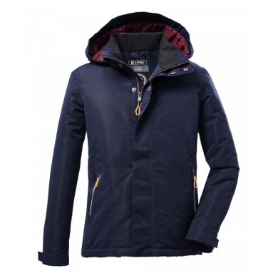 Killtec Winterjacke Kow 28 (wind- und wasserdicht, atrmungsaktiv, PFC-frei) marineblau Kinder