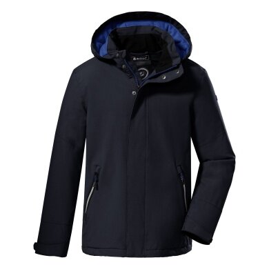 Killtec Winterjacke Kow 206 Daunenoptik mit Kapuze (wind- und wasserdicht, atmungsaktiv, PFC-frei) navyblau Kinder