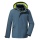 Killtec Winterjacke Kow 206 Daunenoptik mit Kapuze (wind- und wasserdicht, atmungsaktiv, PFC-frei) blaugrau Kinder