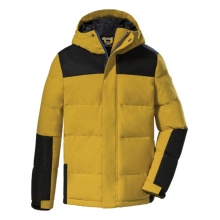 Killtec Winterjacke Kow 207 Daunenoptik mit Kapuze (wind- und wasserdicht, atrmungsaktiv, PFC-frei) gelb Kinder